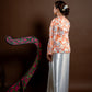 Kebaya Rindu Manja Bunga Oren
