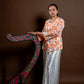 Kebaya Rindu Manja Bunga Oren