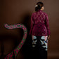 Kebaya Rindu Anggun Magenta