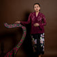 Kebaya Rindu Anggun Magenta