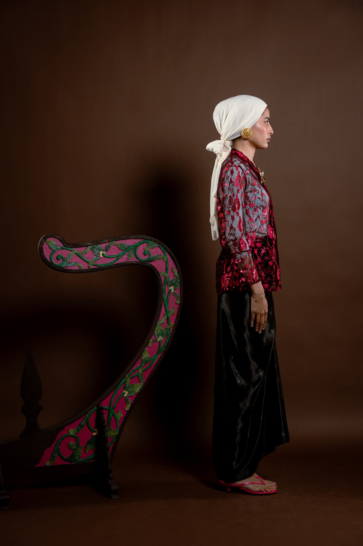 Kebaya Rindu Anggun Jambu