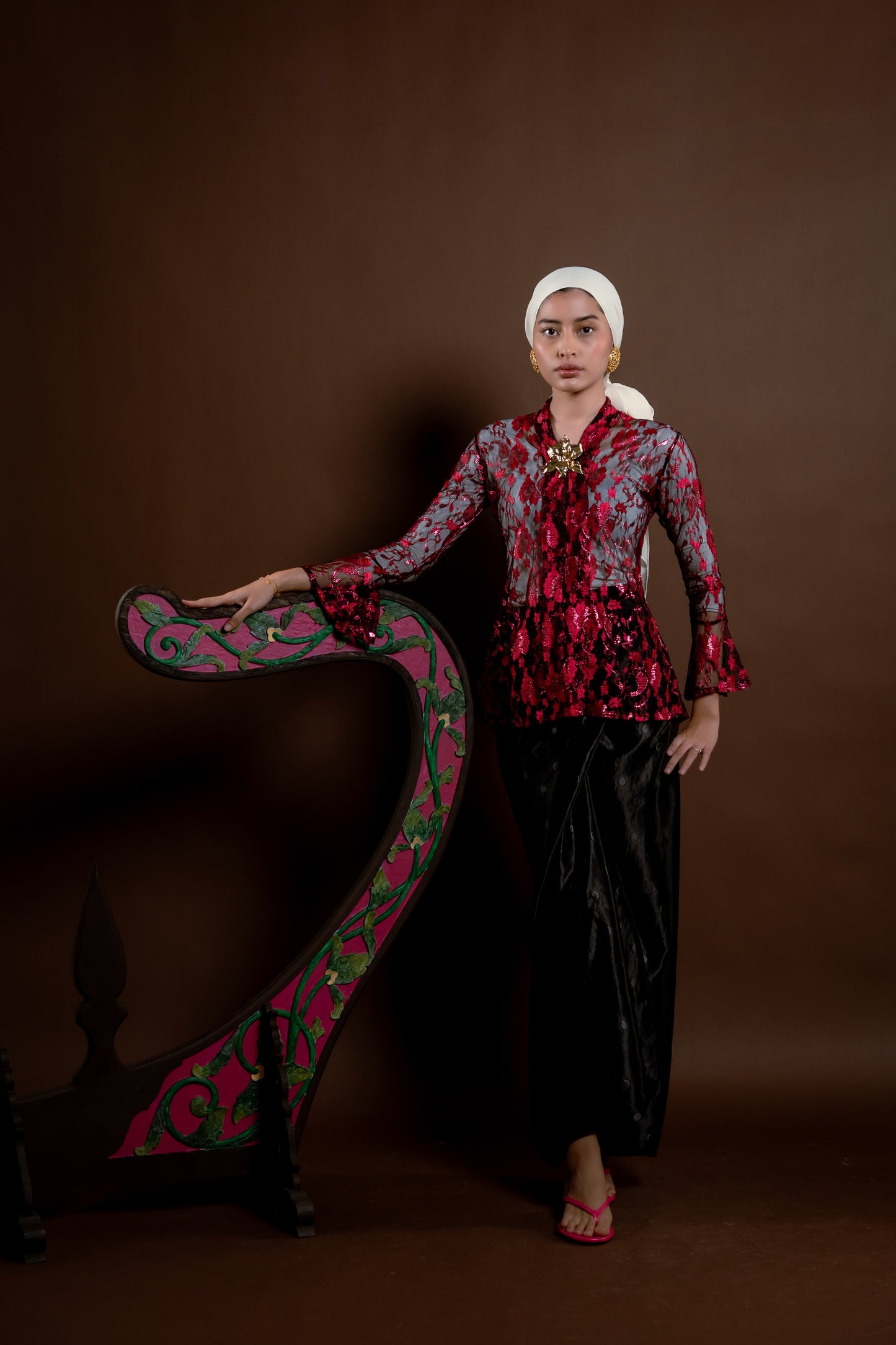 Kebaya Rindu Anggun Jambu