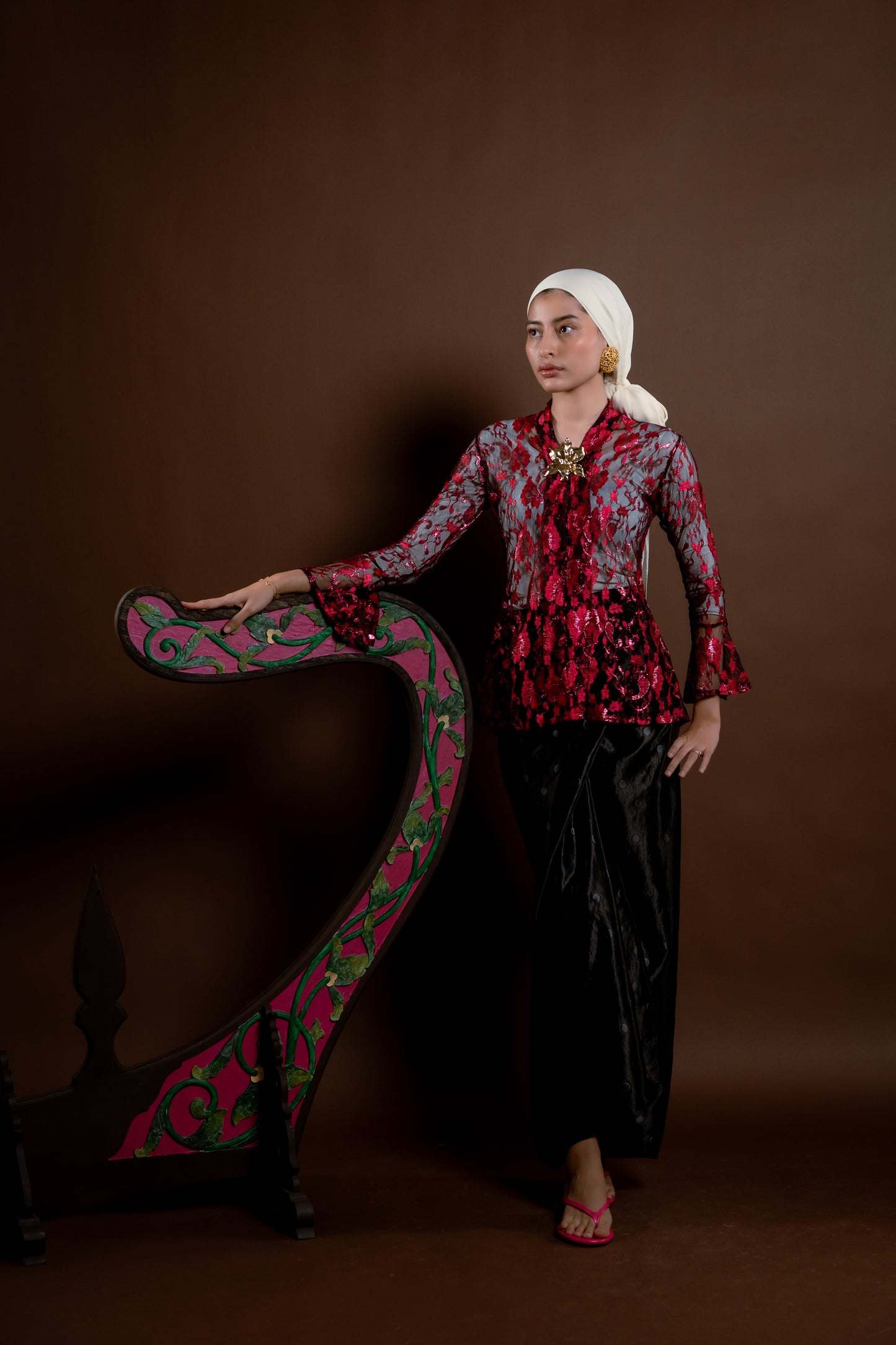 Kebaya Rindu Anggun Jambu