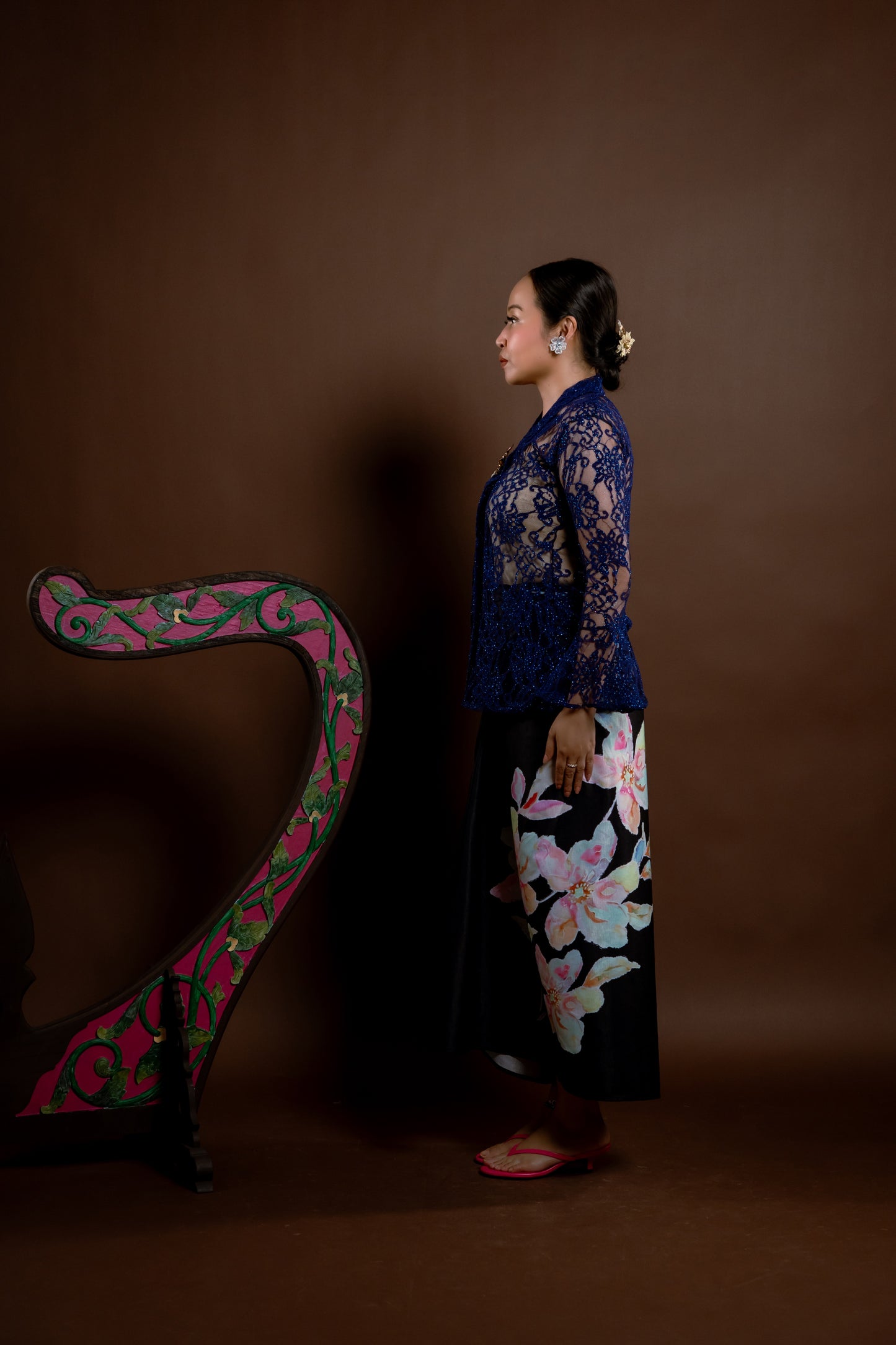 Kebaya Rindu Anggun Ungu
