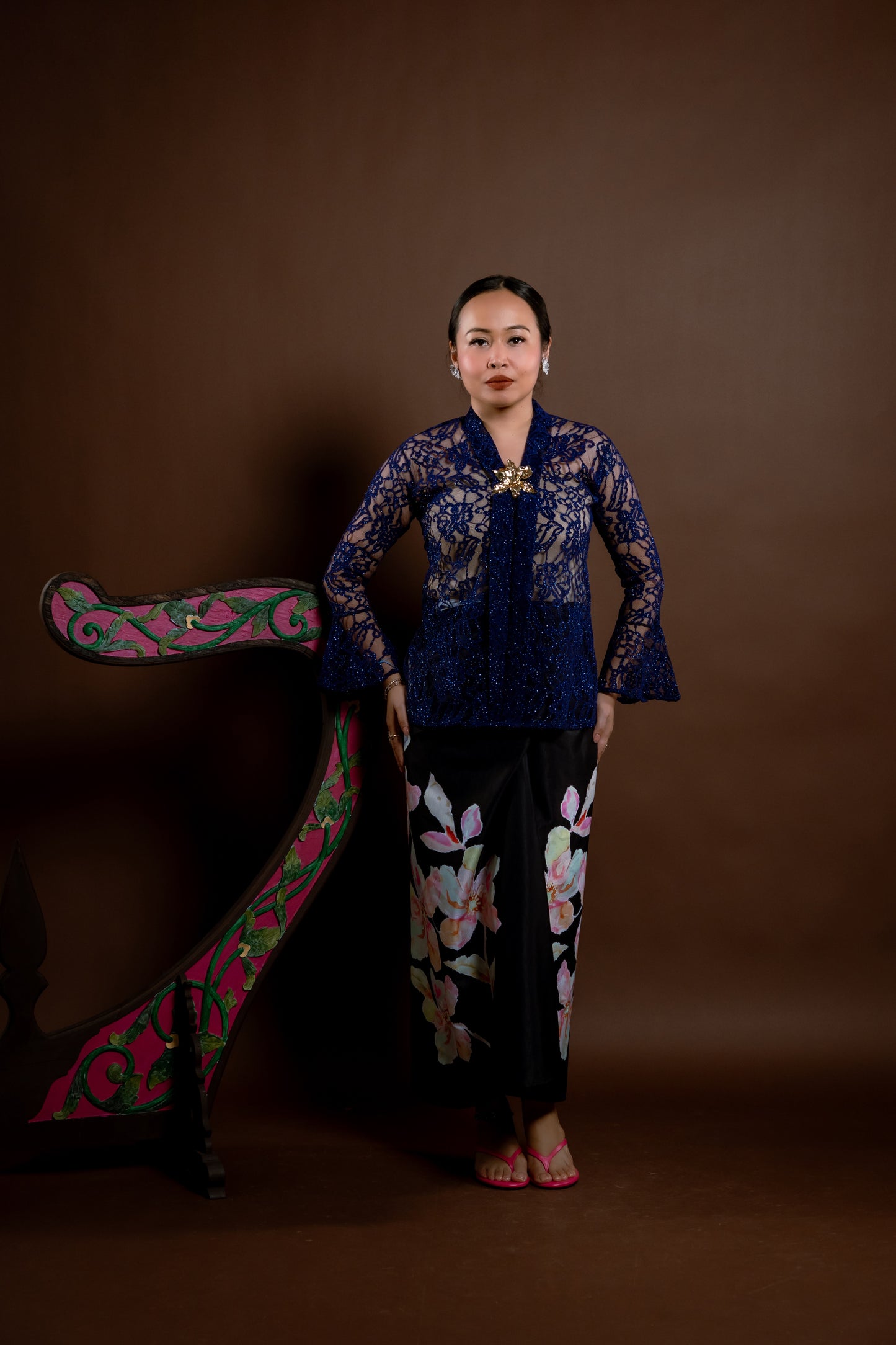 Kebaya Rindu Anggun Ungu