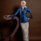 Kebaya Rindu Anggun Biru