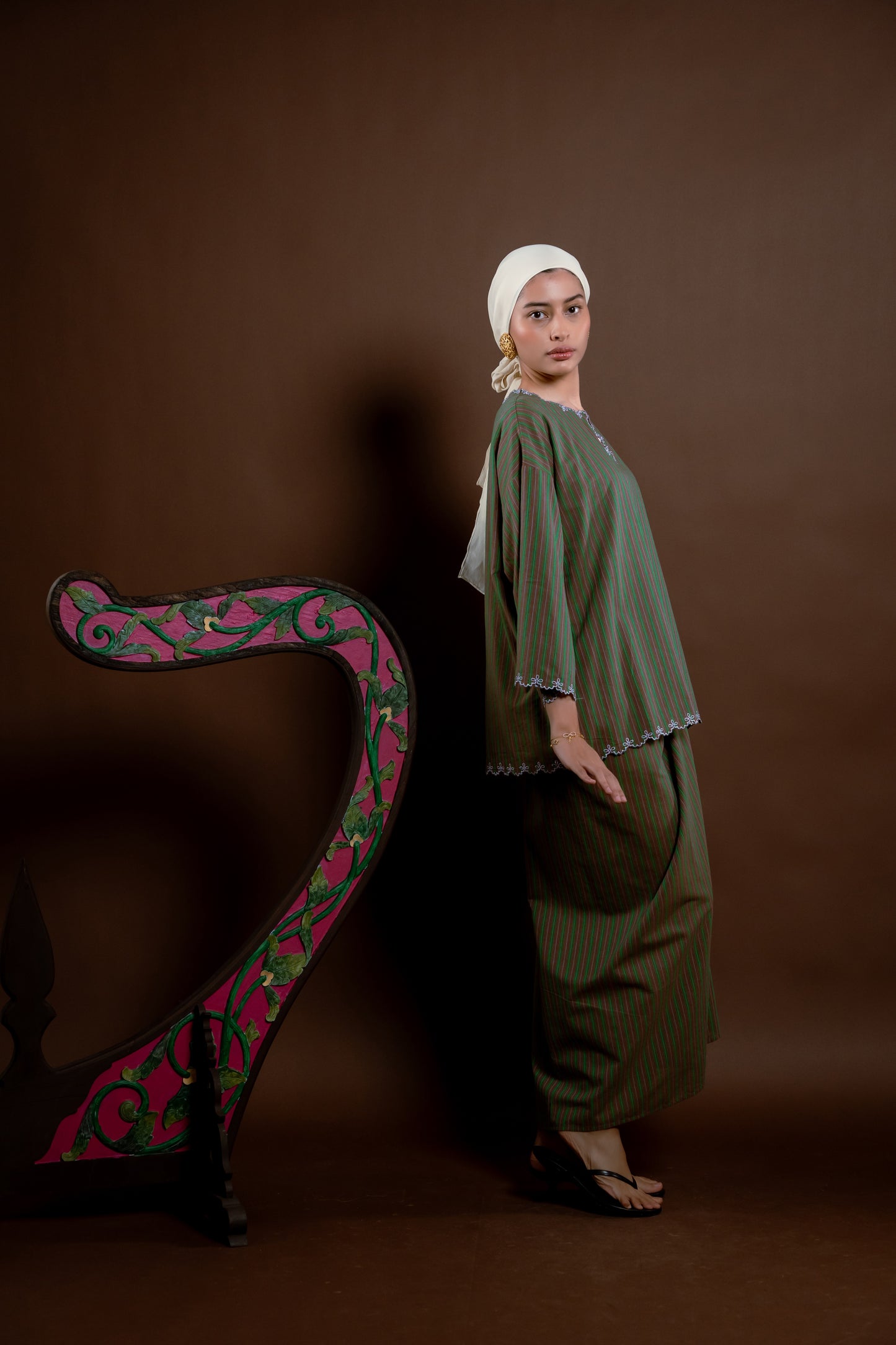 Kurung Rindu Bersemi Set Jalur Hijau