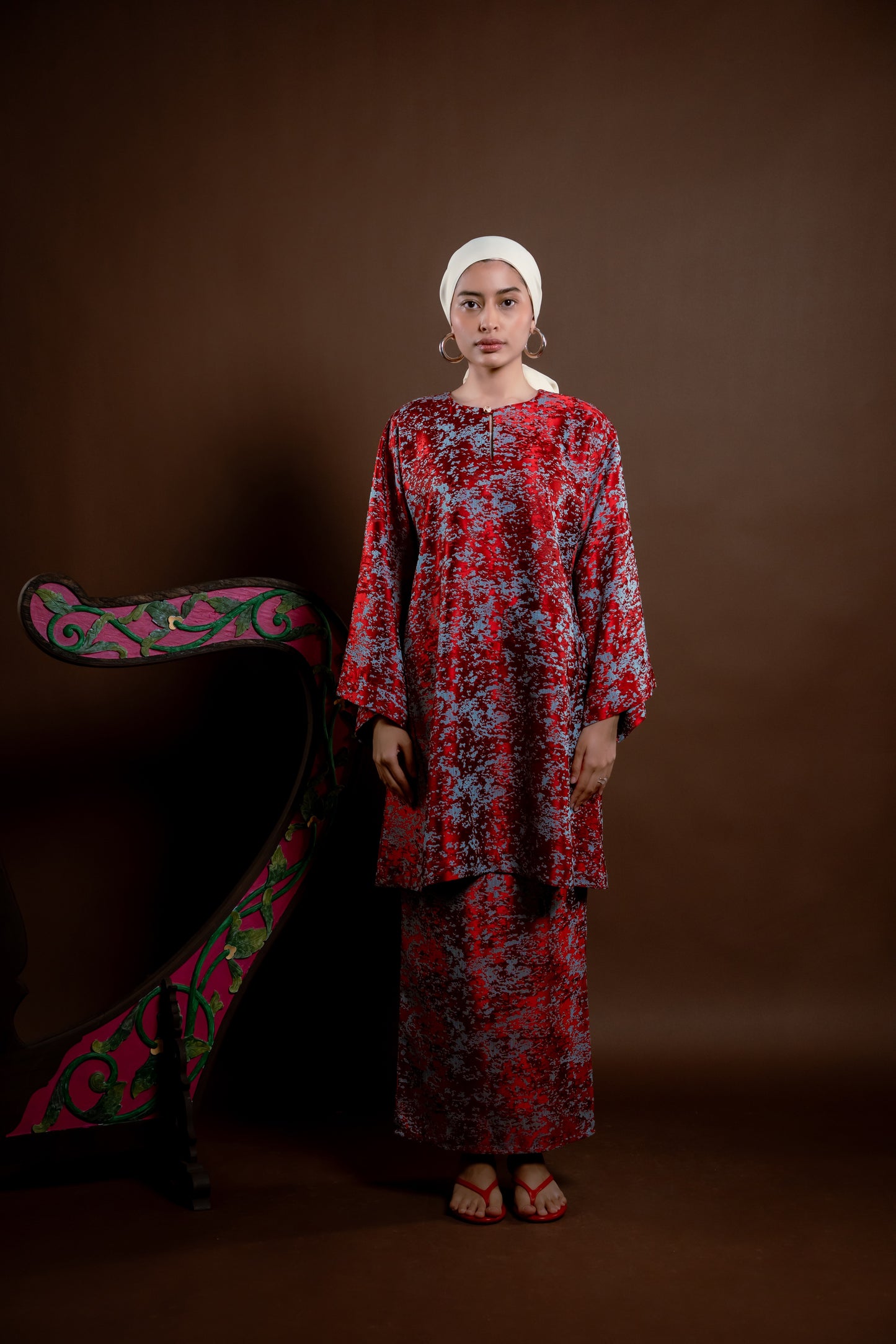 Kurung Rindu Kembali Set Merah