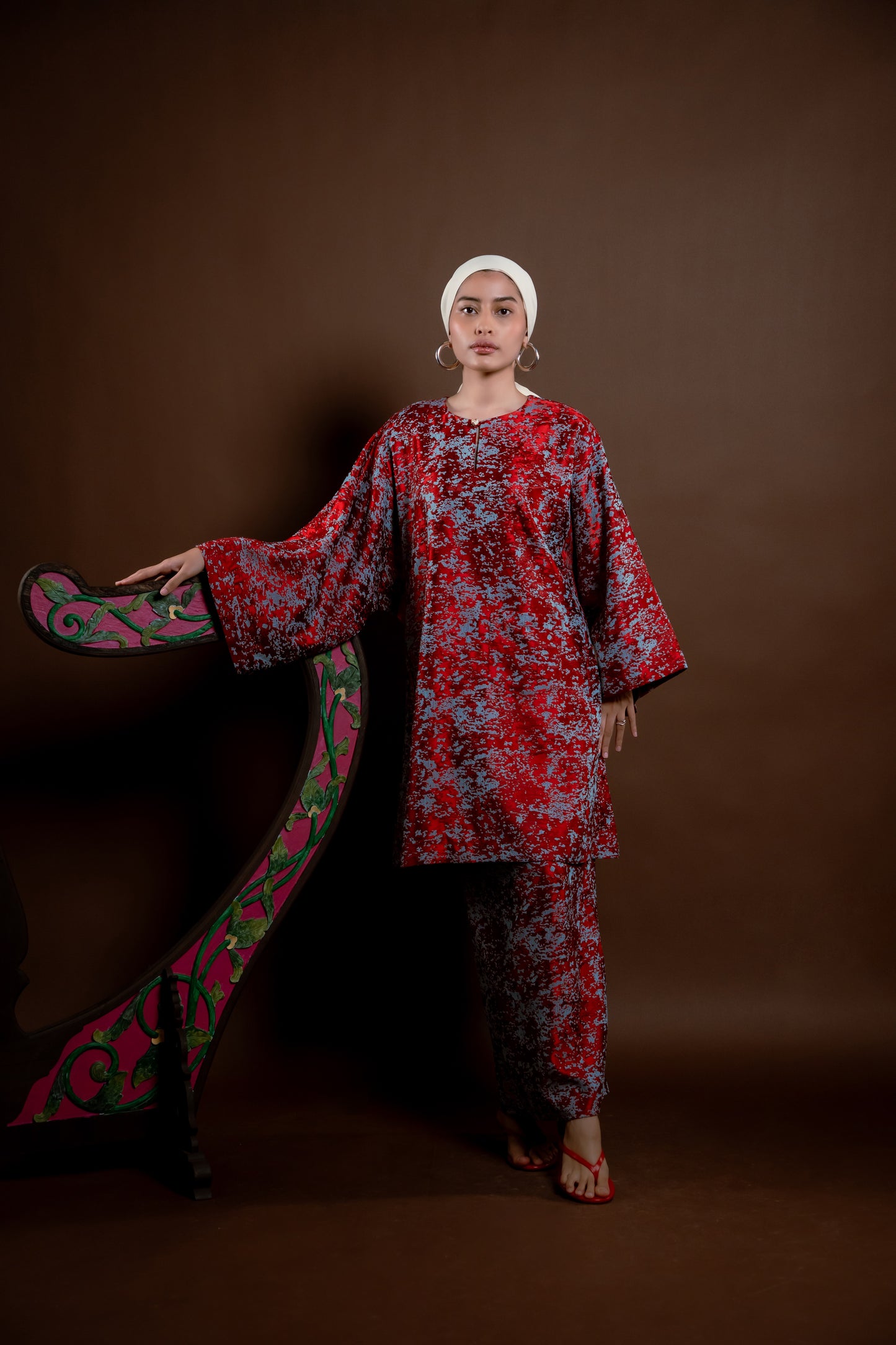 Kurung Rindu Kembali Set Merah