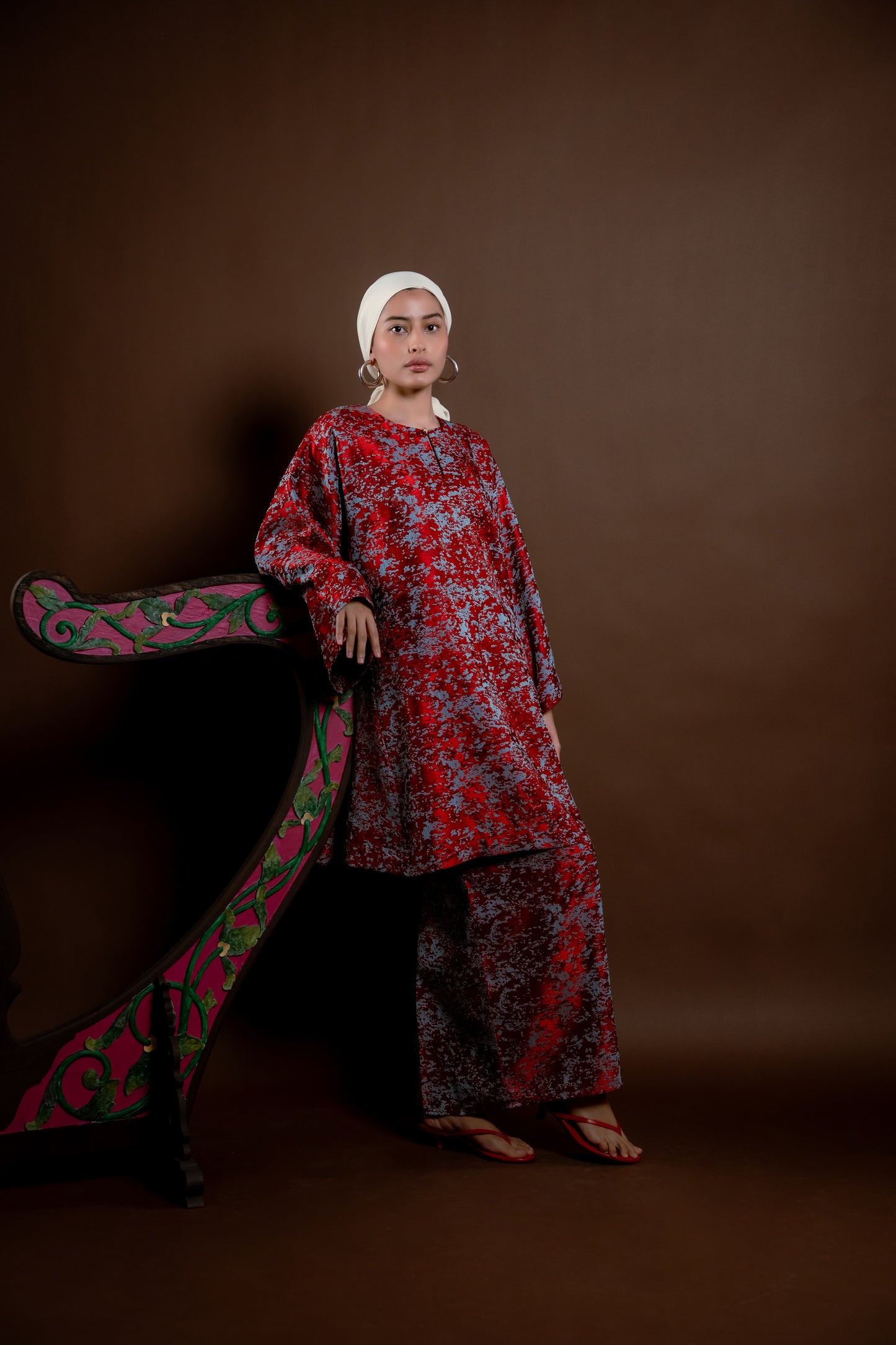 Kurung Rindu Kembali Set Merah