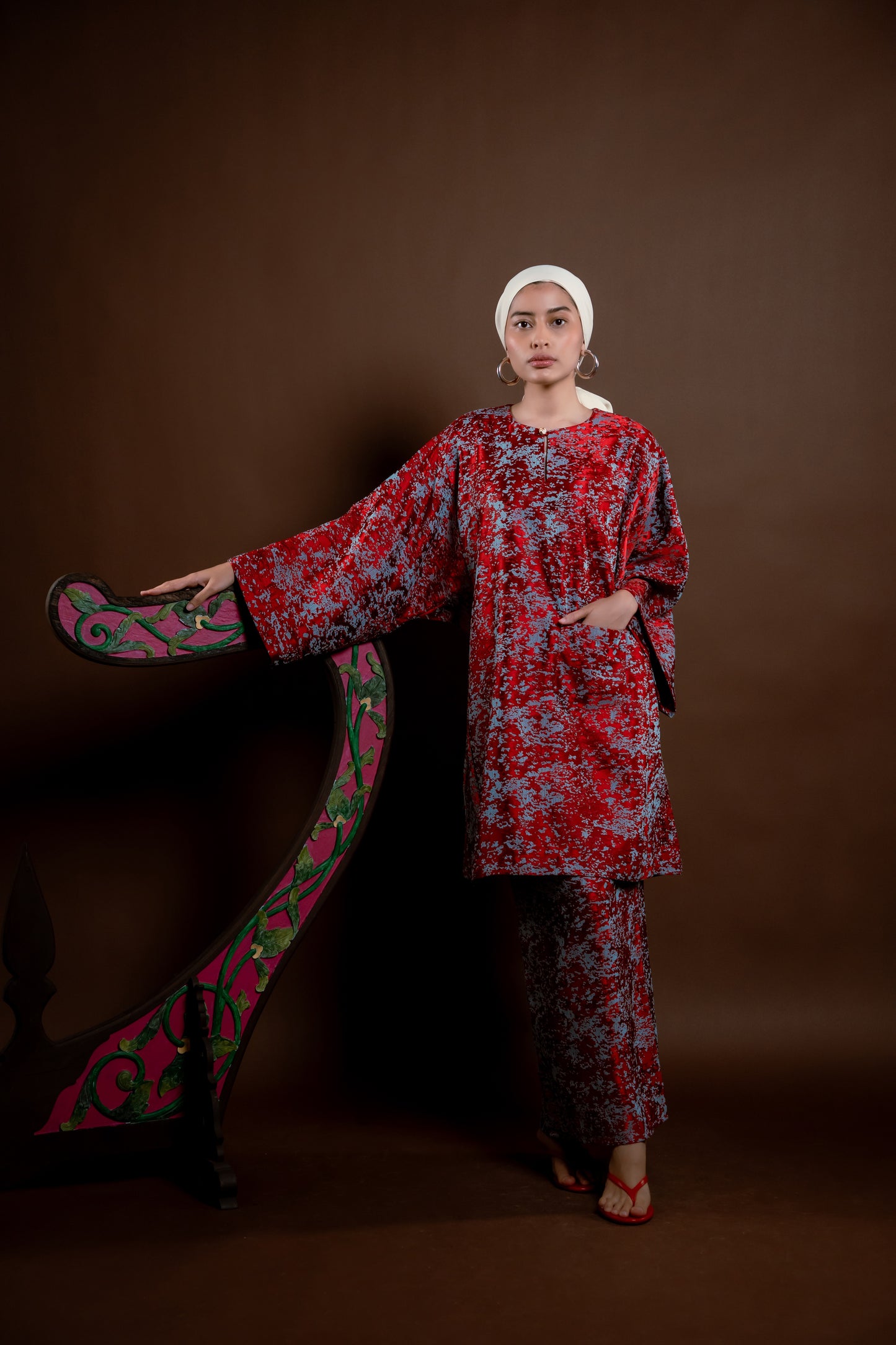 Kurung Rindu Kembali Set Merah