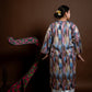 Baju Kurung Rindu Dara Pelangi Biru