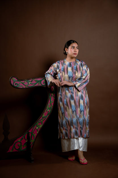 Baju Kurung Rindu Dara Pelangi Biru