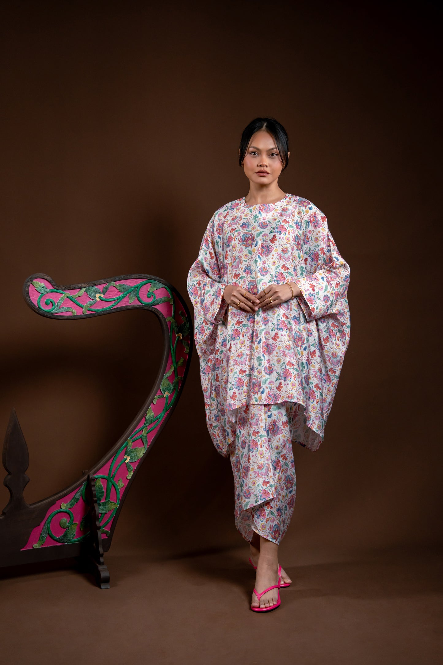 Baju Kurung Rindu Set Ayu Bunga Jambu
