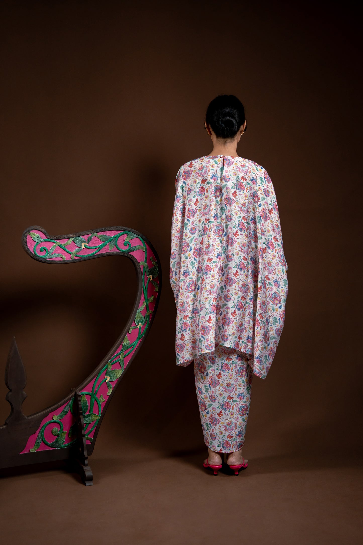 Baju Kurung Rindu Set Ayu Bunga Jambu