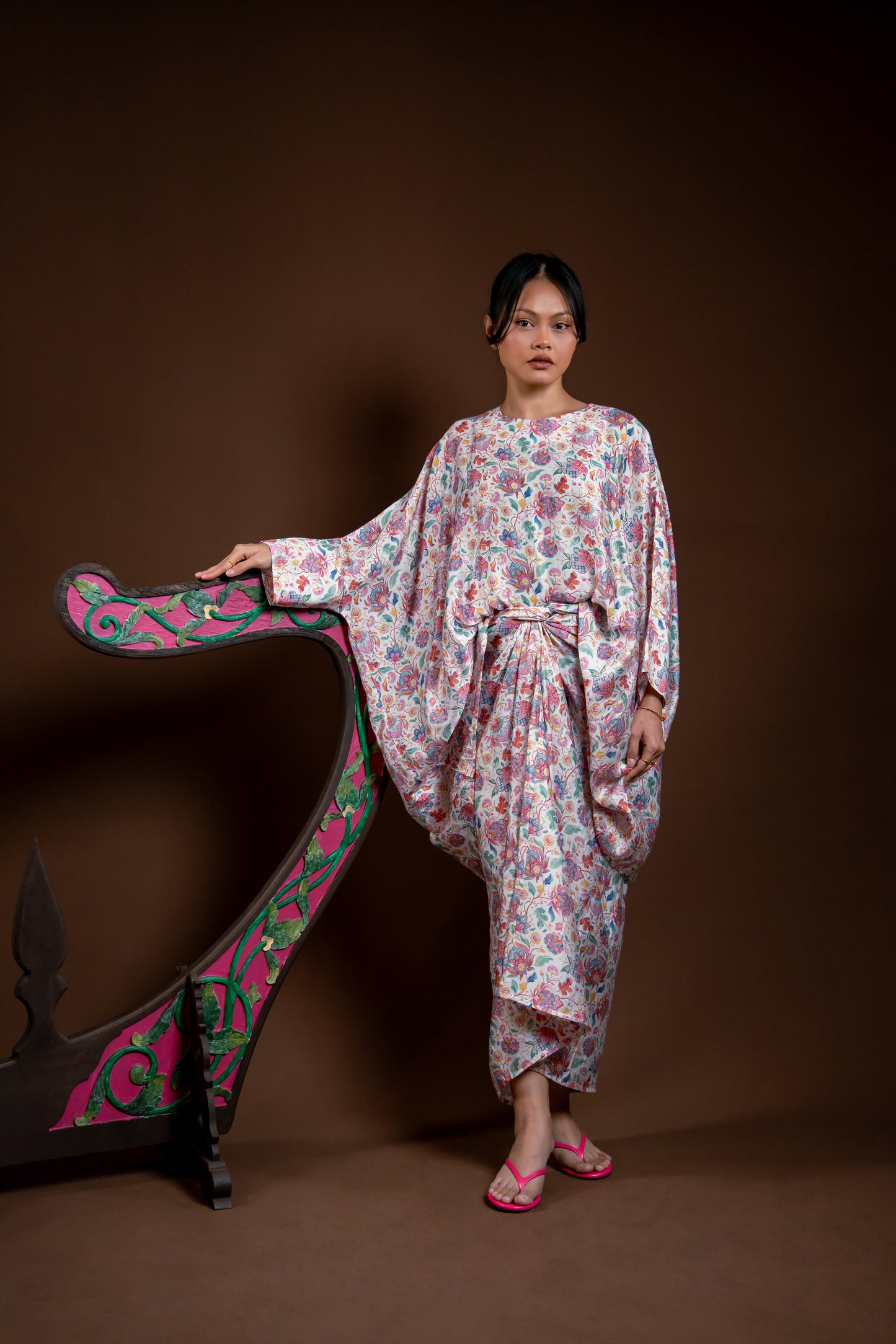 Baju Kurung Rindu Set Ayu Bunga Jambu