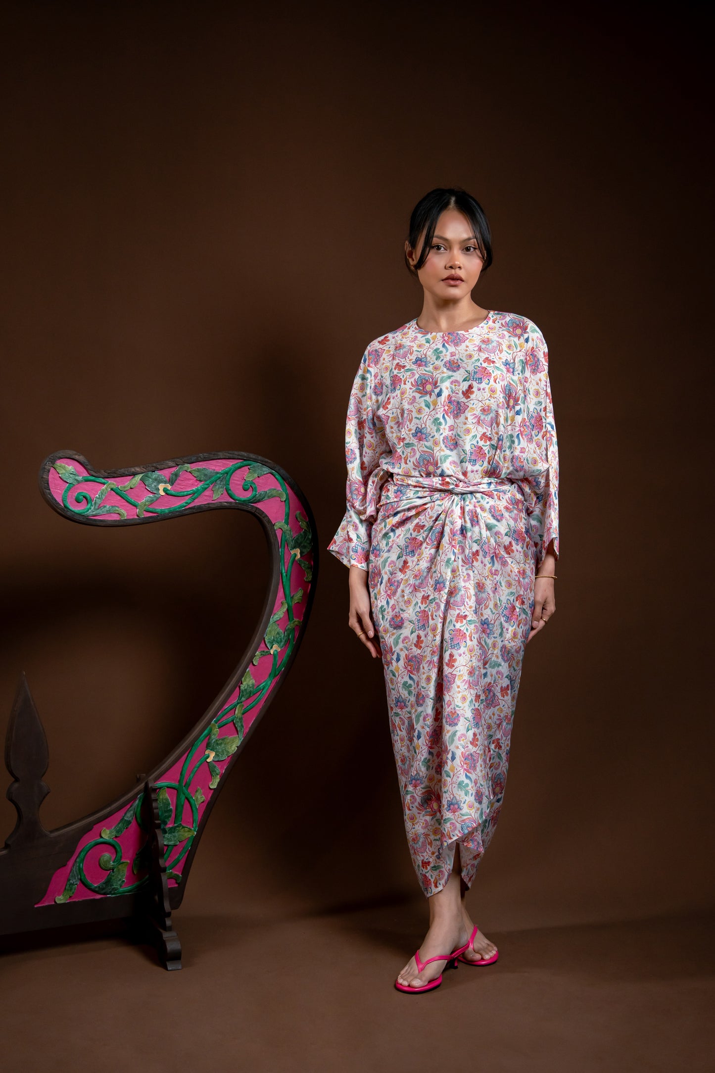 Baju Kurung Rindu Set Ayu Bunga Jambu