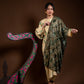 Selendang Rindu Lace Hitam Hijau