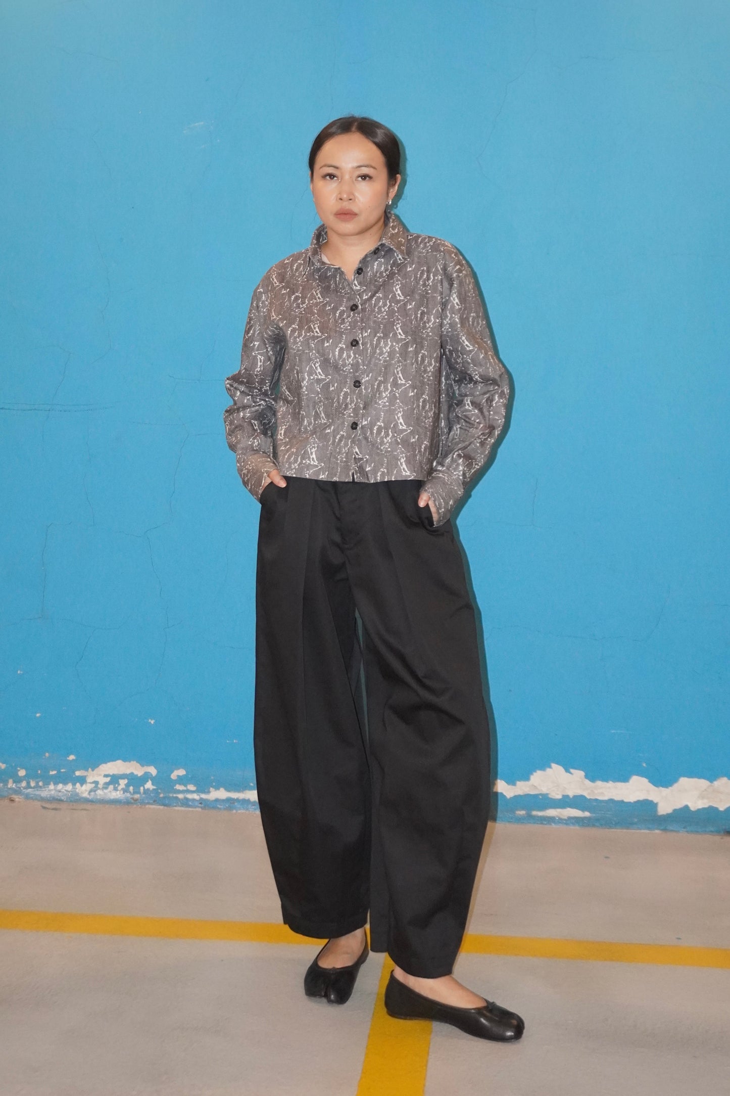 Seluar Cocoon Drill Hitam