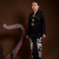 Baju Kebaya Rindu Merdu Hitam