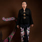 Baju Kebaya Rindu Merdu Hitam