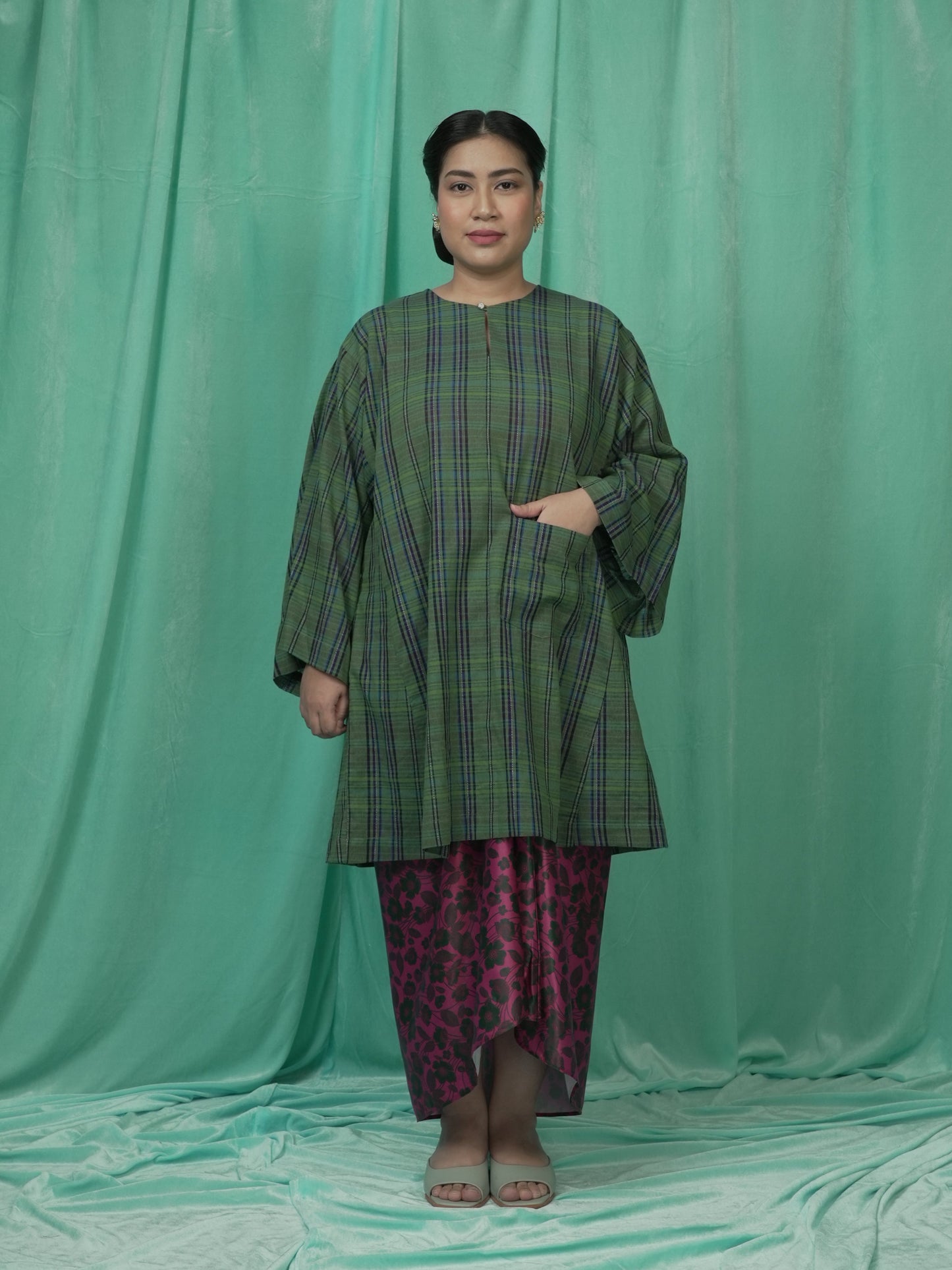 Baju Kurung Besar Pangkah Ritma