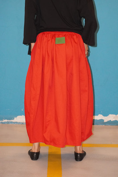Skirt Cocoon Merah