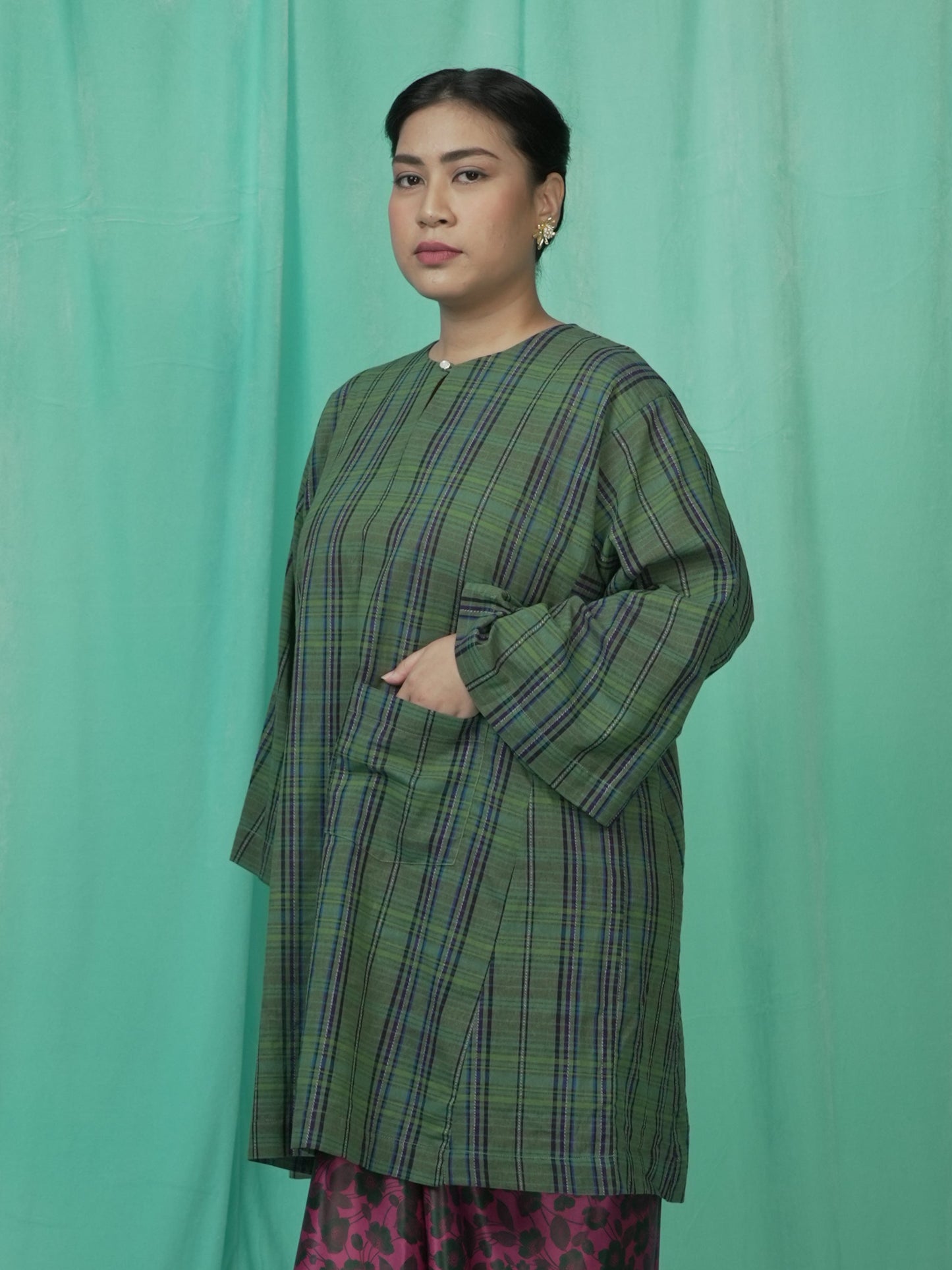 Baju Kurung Besar Pangkah Ritma