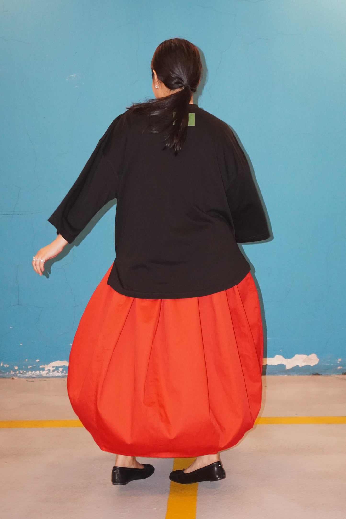 Skirt Cocoon Merah