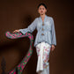 Baju Kebaya Rindu Merdu Kelabu
