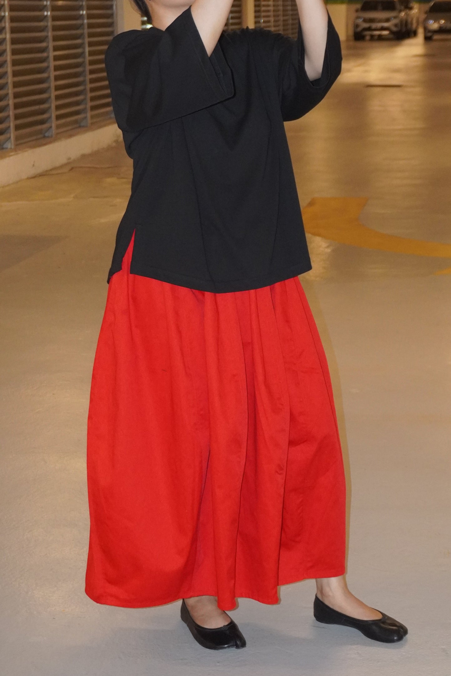 Skirt Cocoon Merah