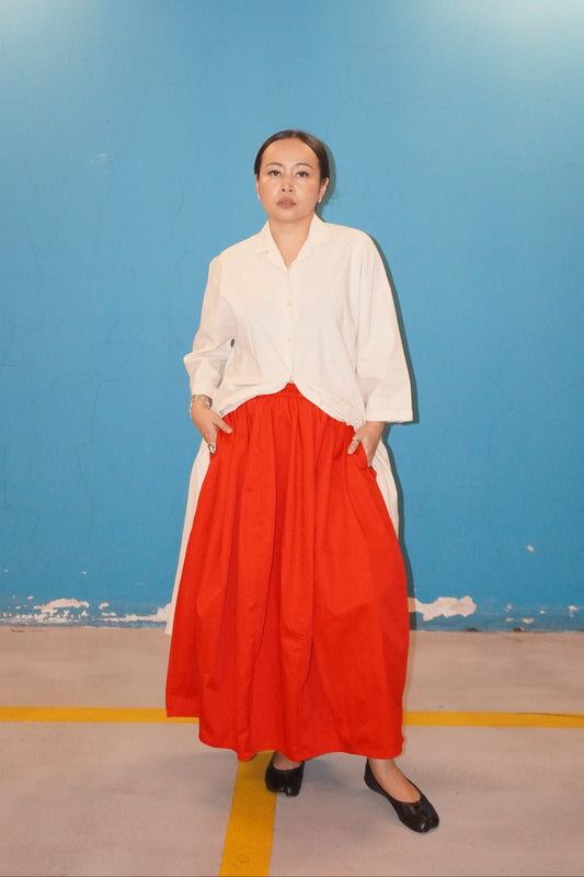 Skirt Cocoon Merah