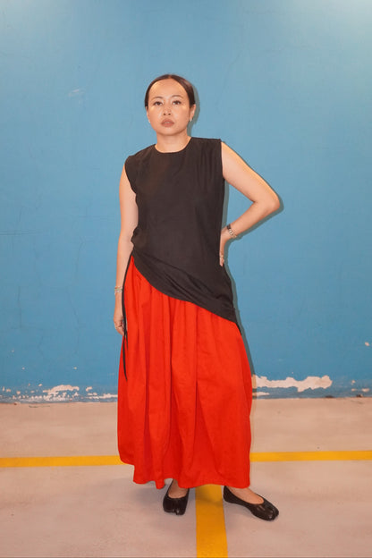 Skirt Cocoon Merah