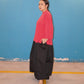 Skirt Cocoon Hitam