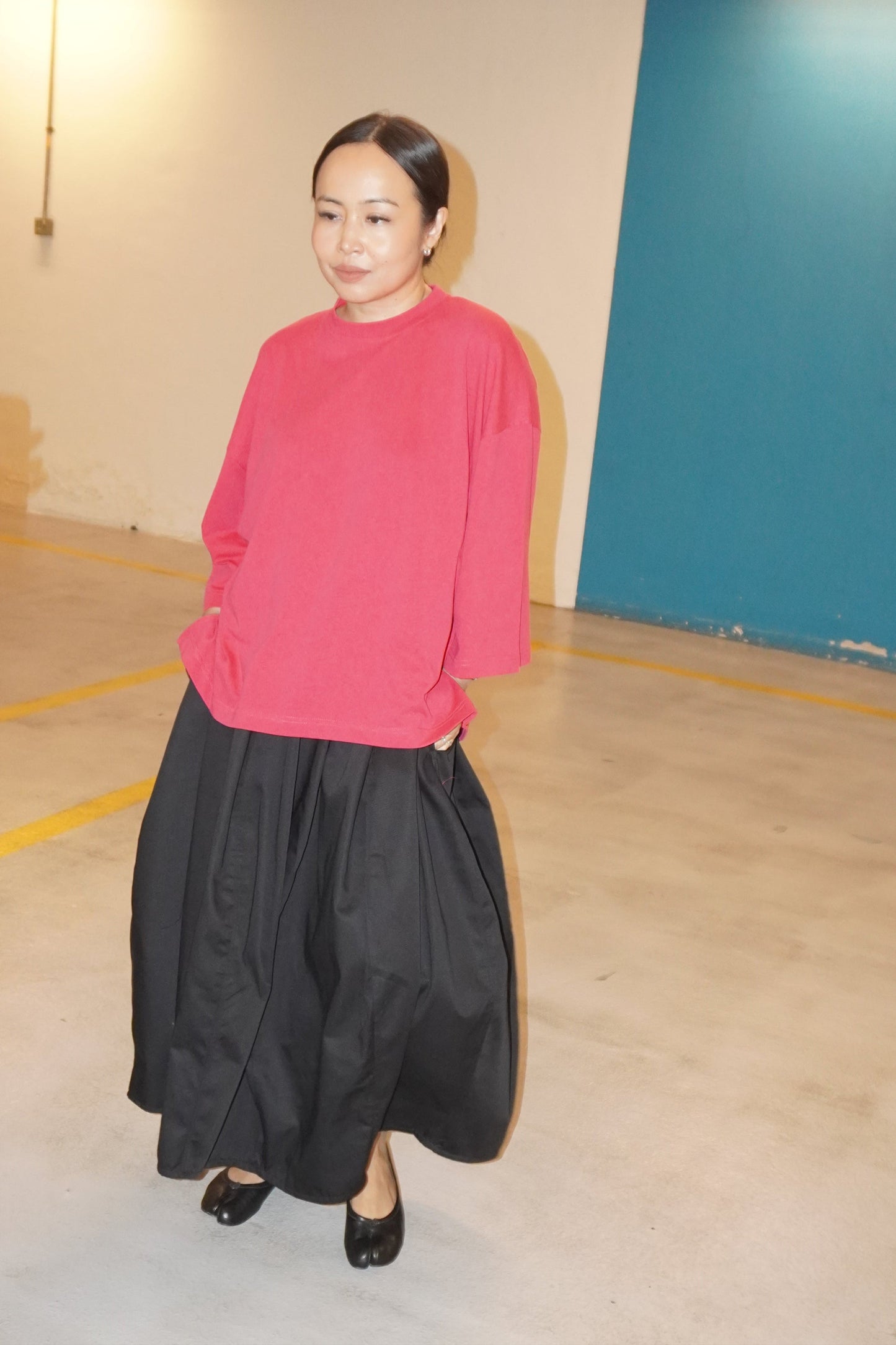 Skirt Cocoon Hitam