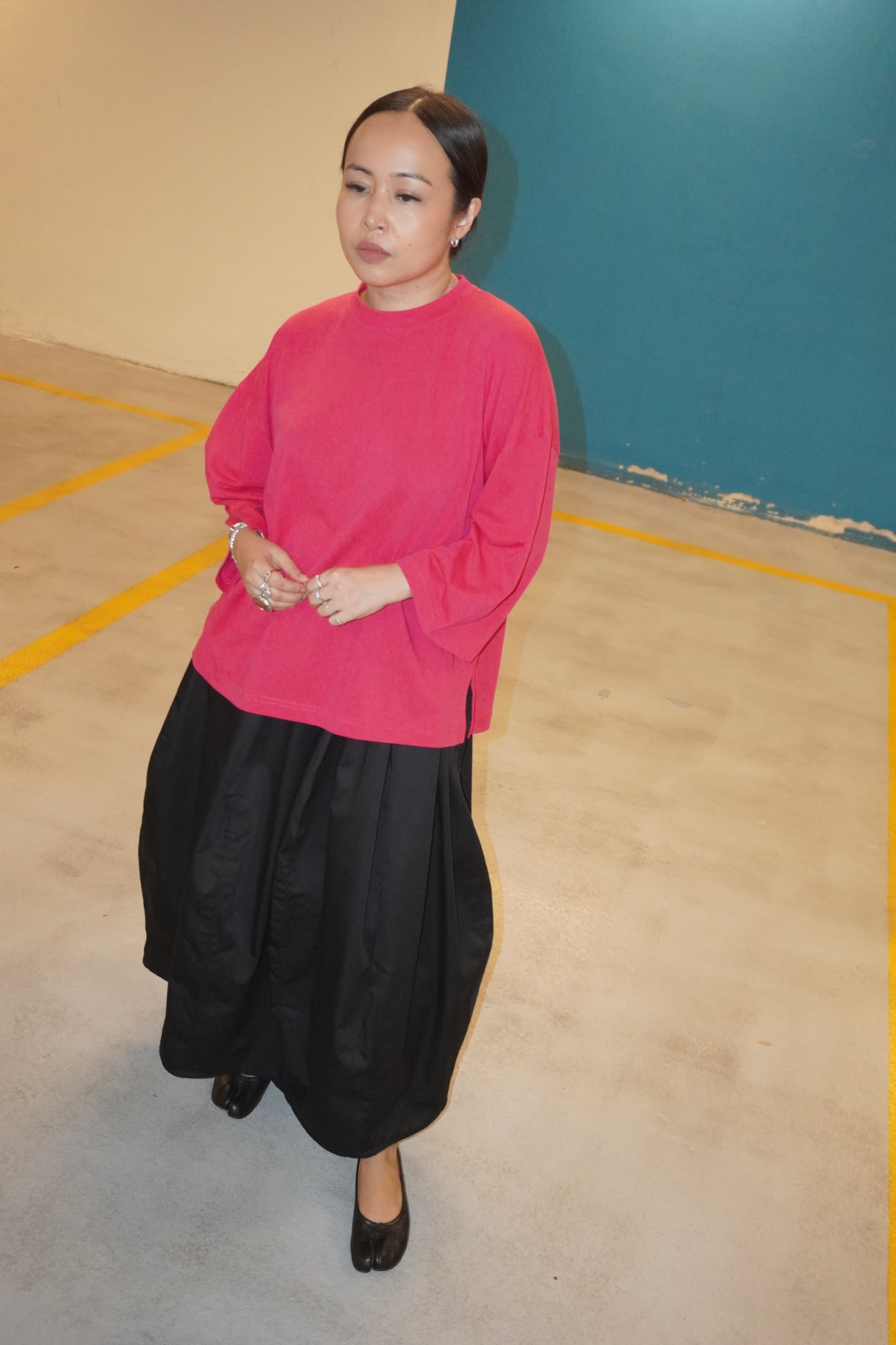 Skirt Cocoon Hitam