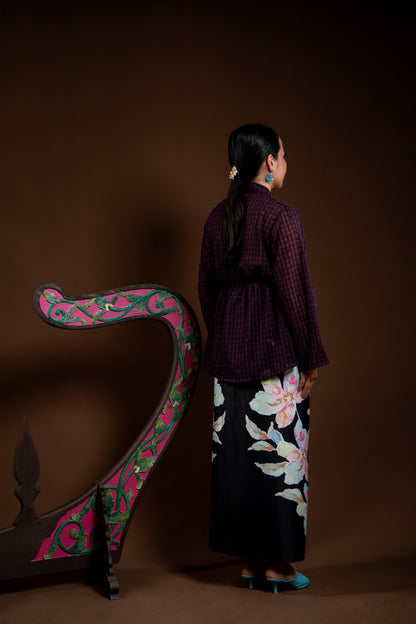 Baju Kebaya Rindu Merdu Ungu