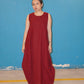 Dress Cocoon Marun