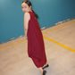 Dress Cocoon Marun
