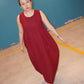 Dress Cocoon Marun