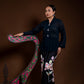 Baju Kebaya Rindu Dewi Biru