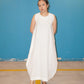 Dress Cocoon Putih