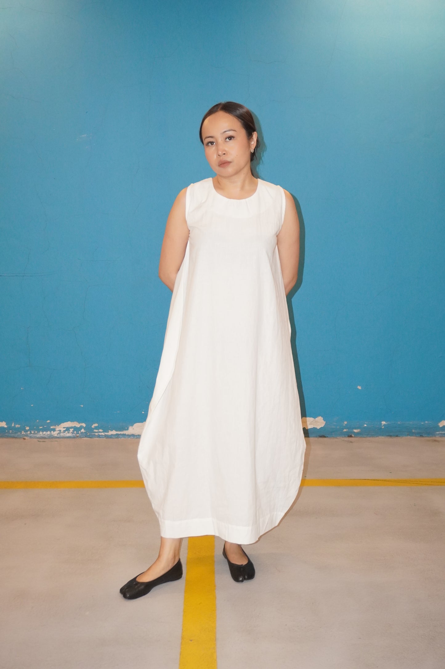 Dress Cocoon Putih