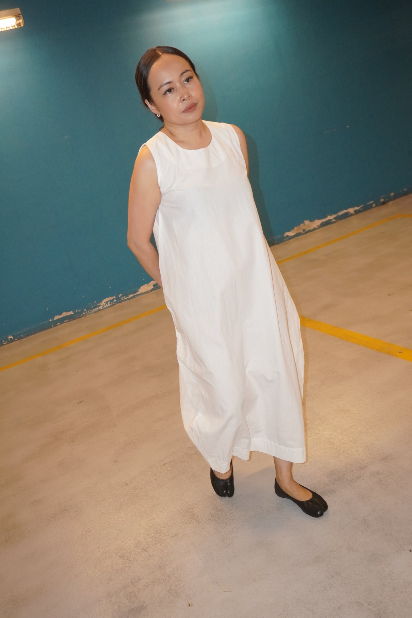 Dress Cocoon Putih