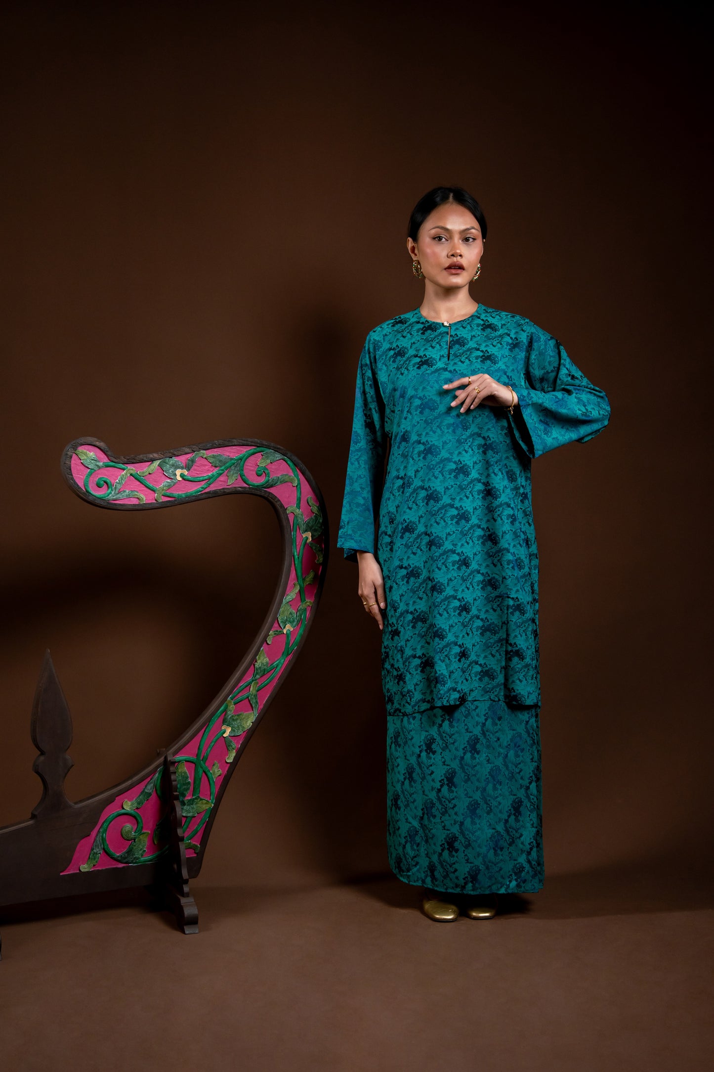 Kurung Rindu Set Mek Hijau