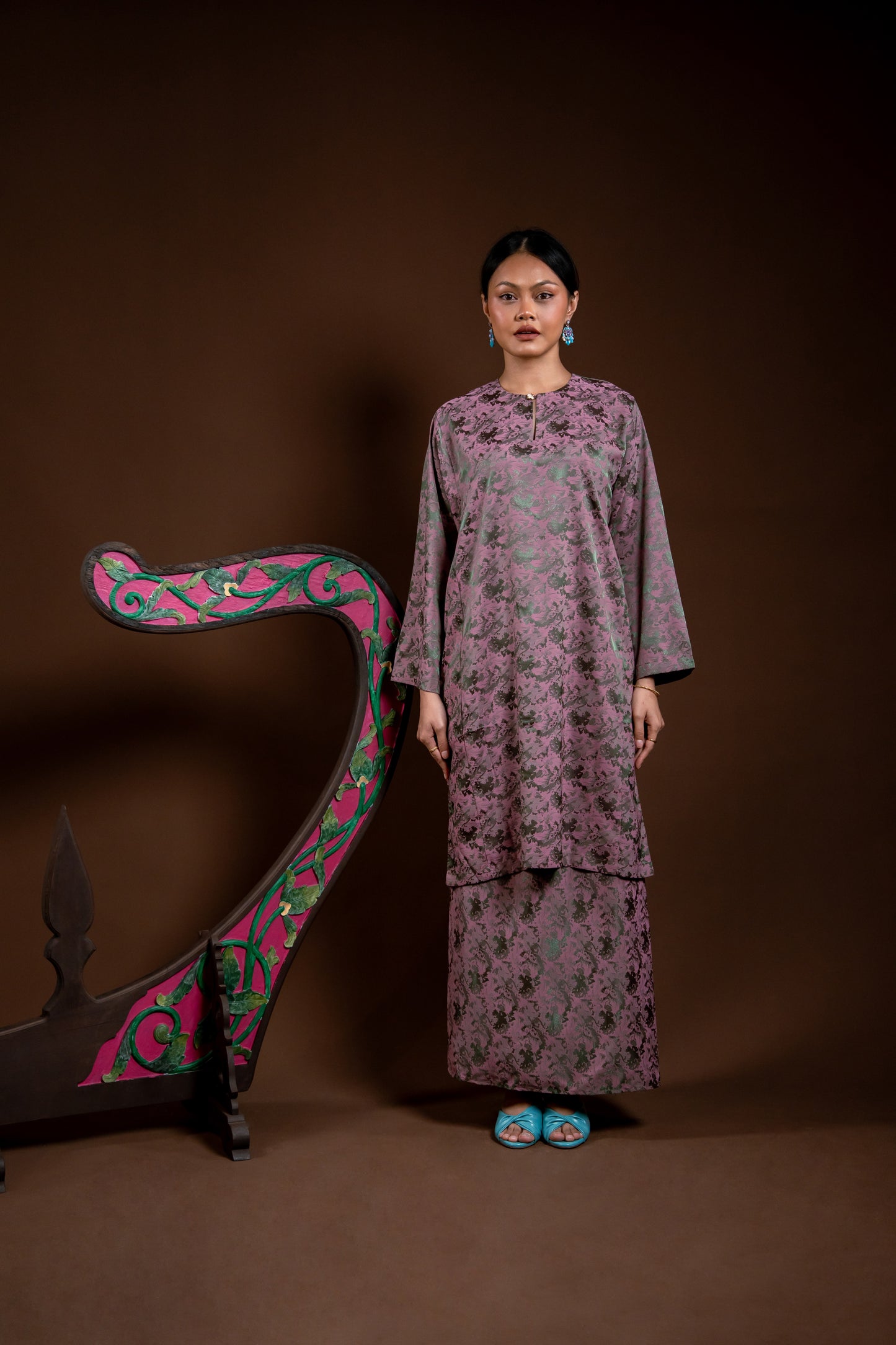 Kurung Rindu Set Mek Jambu Hijau