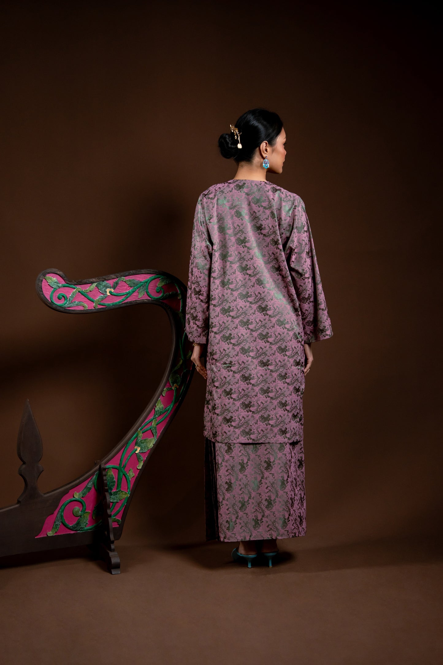 Kurung Rindu Set Mek Jambu Hijau