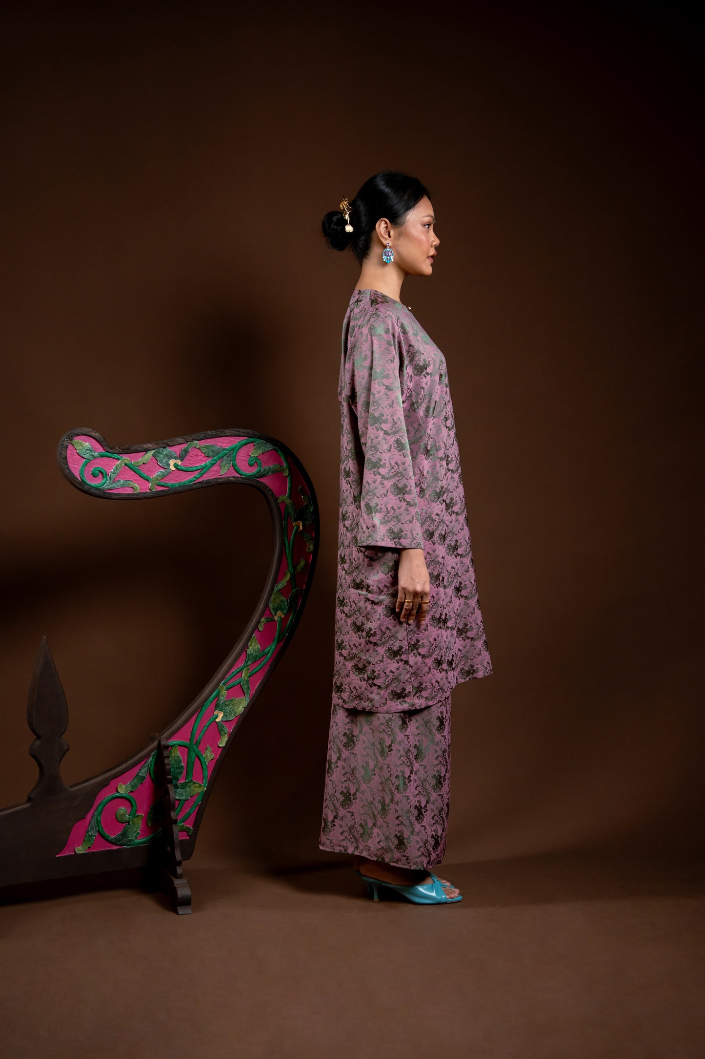 Kurung Rindu Set Mek Jambu Hijau