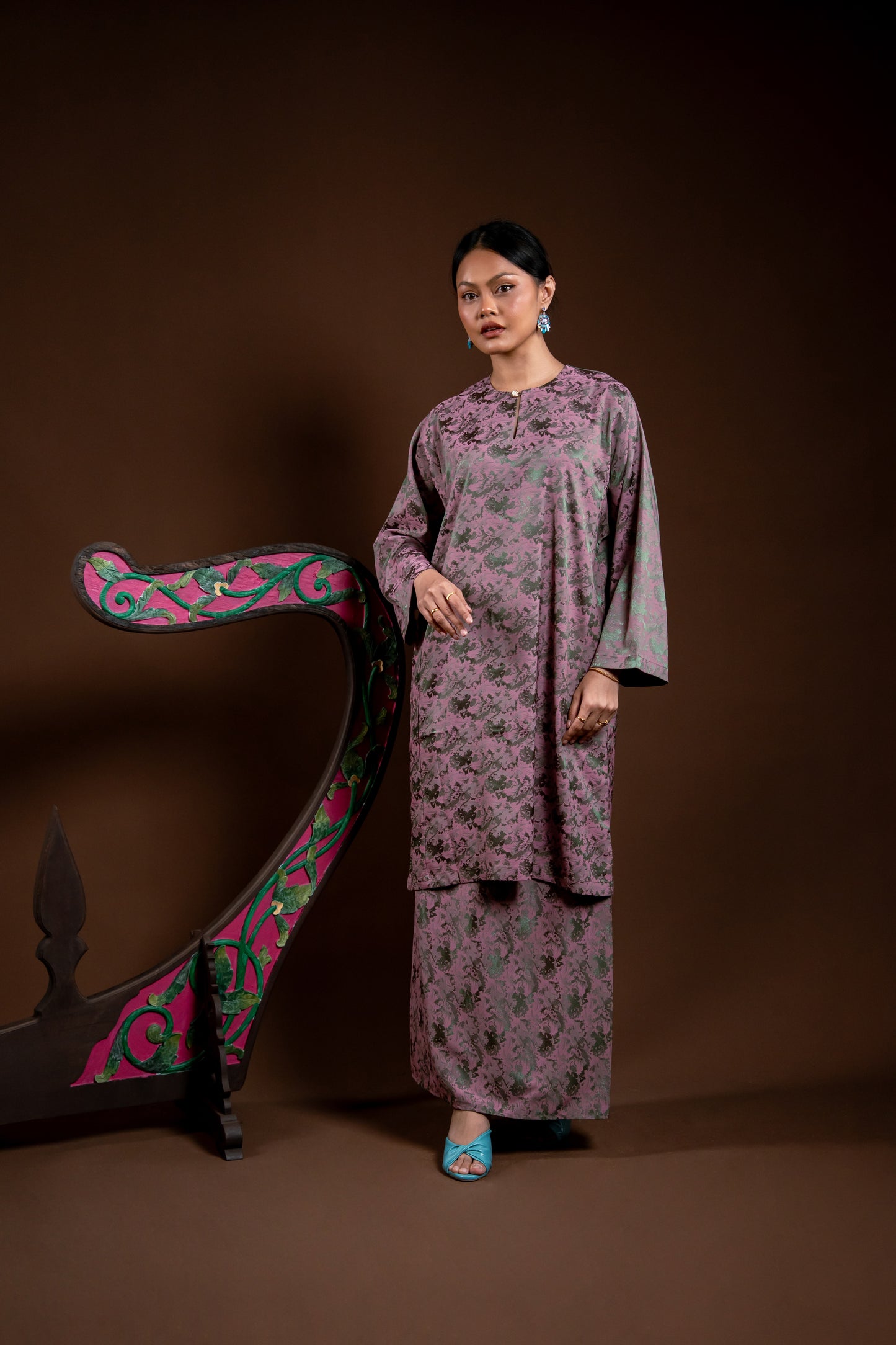 Kurung Rindu Set Mek Jambu Hijau