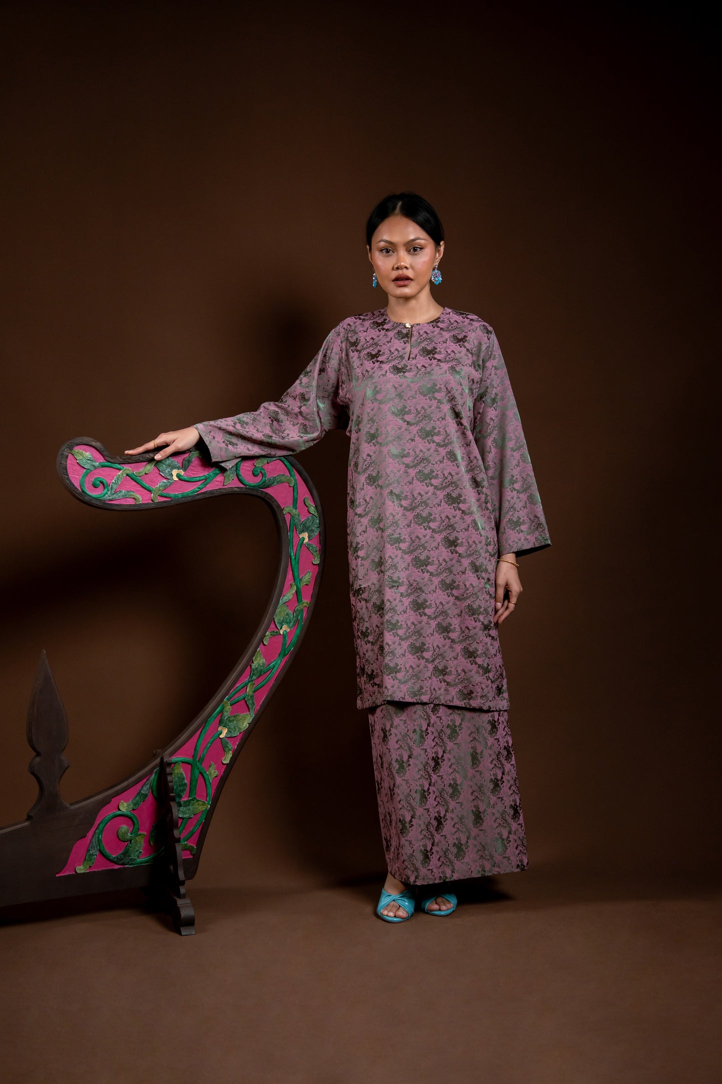 Kurung Rindu Set Mek Jambu Hijau